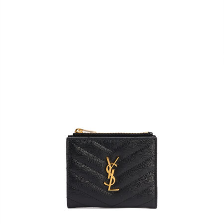 Saint Laurent Zipped Bi-Fold Wallet